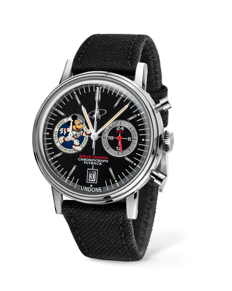 UNDONE Watches Undone Disney Space Legend Black Chronograph Customizable undone-disney-space-legend-black-chronograph-customizable kol saati