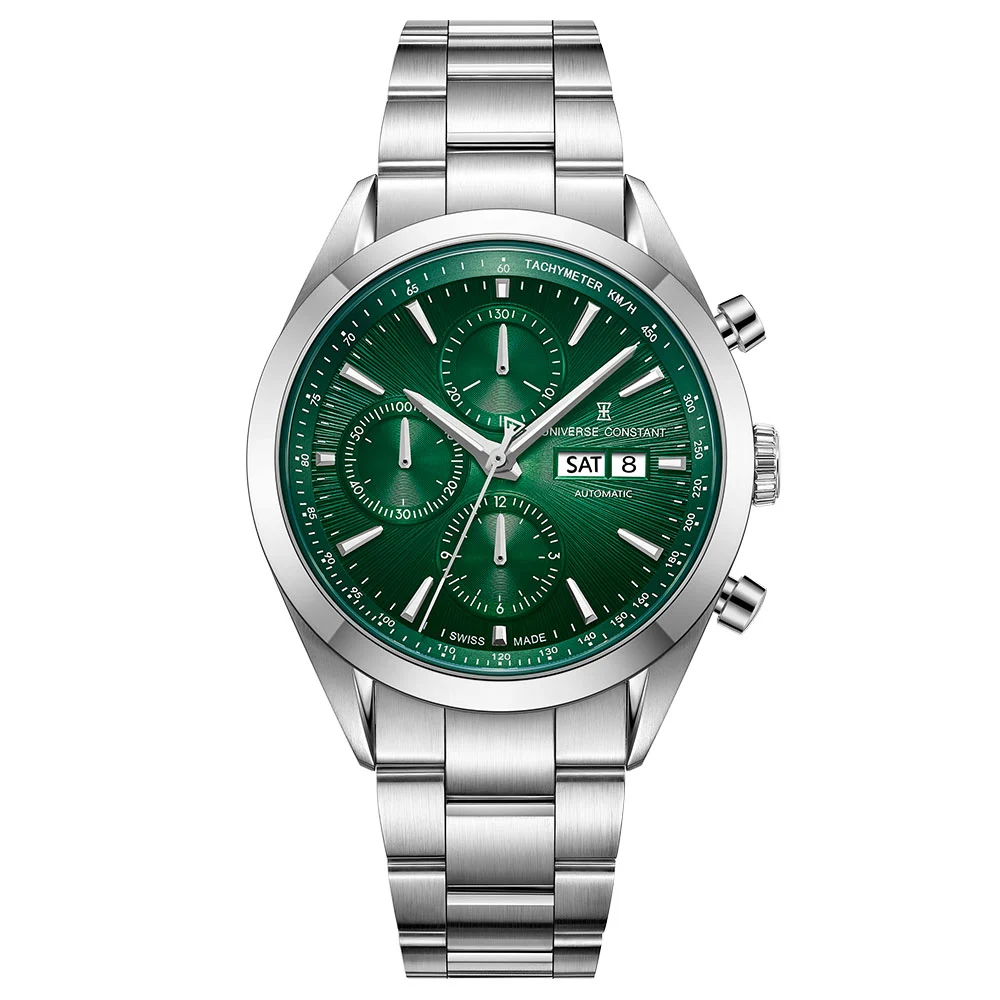 Universe Constant Galactica Chrono Tri-Compax UC8621 42 mm kol saati