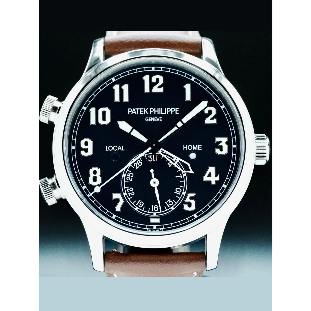 Patek Philippe Calatrava Pilot 2021 Travel Time 210000069277 39 mm kol saati