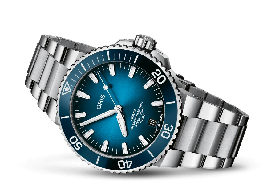Oris Aquis Date Calibre 400 01 400 7763 4135-07 8 24 09PEB 43.5 mm kol saati