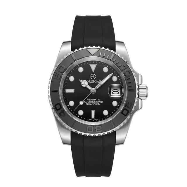 Bersigar Watches Luxaura BG1651blackbezel-2 kol saati