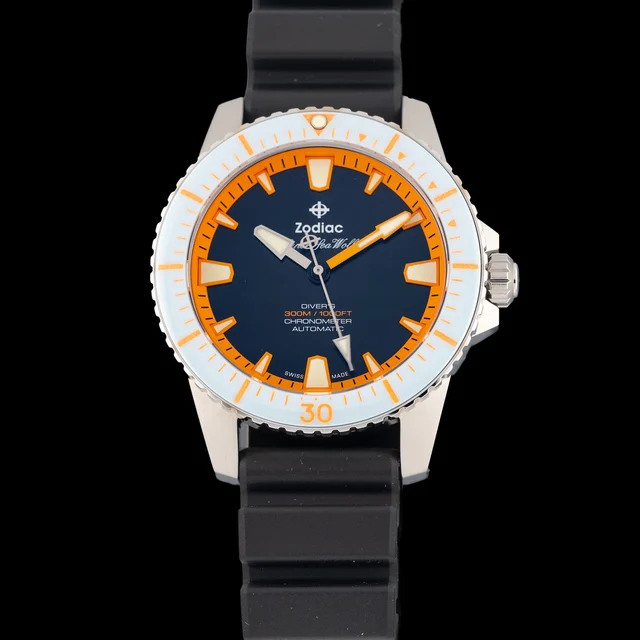 Zodiac GiantMouse Super Sea Wolf Pro-Diver ZO3652 210009N39515 kol saati
