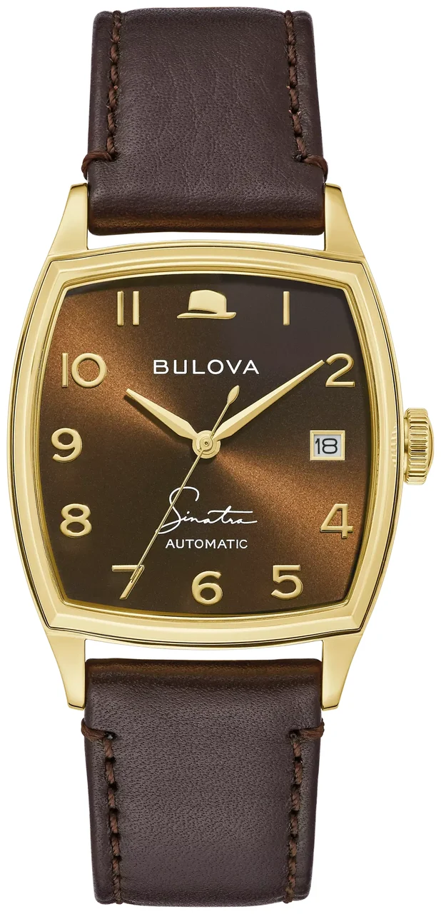 Bulova Frank Sinatra Young at Heart 97B198 33.5 mm kol saati