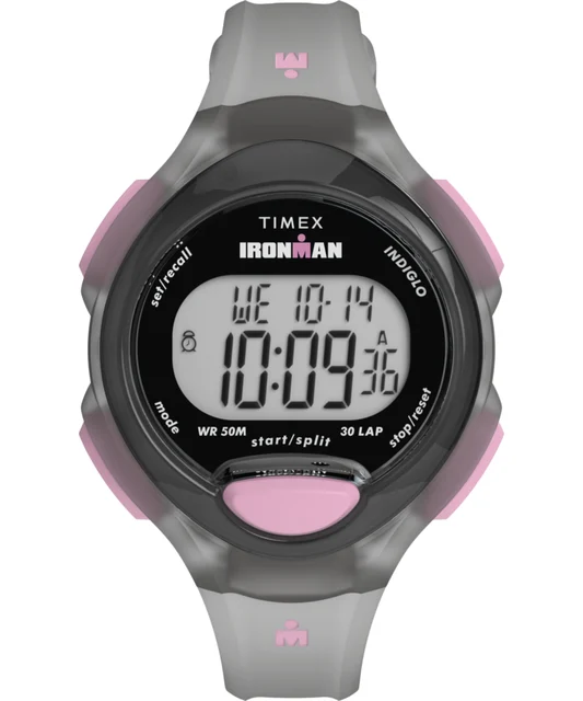 Timex IRONMAN® Essential 30 34mm Resin Strap Watch TW5M657009J kol saati