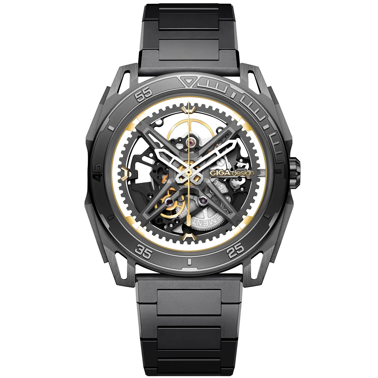 CIGA Design Falcon Z039-GG01-1G 44 mm kol saati