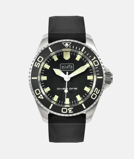 Scurfawatches Black D1-500 NDC3 BLACK kol saati