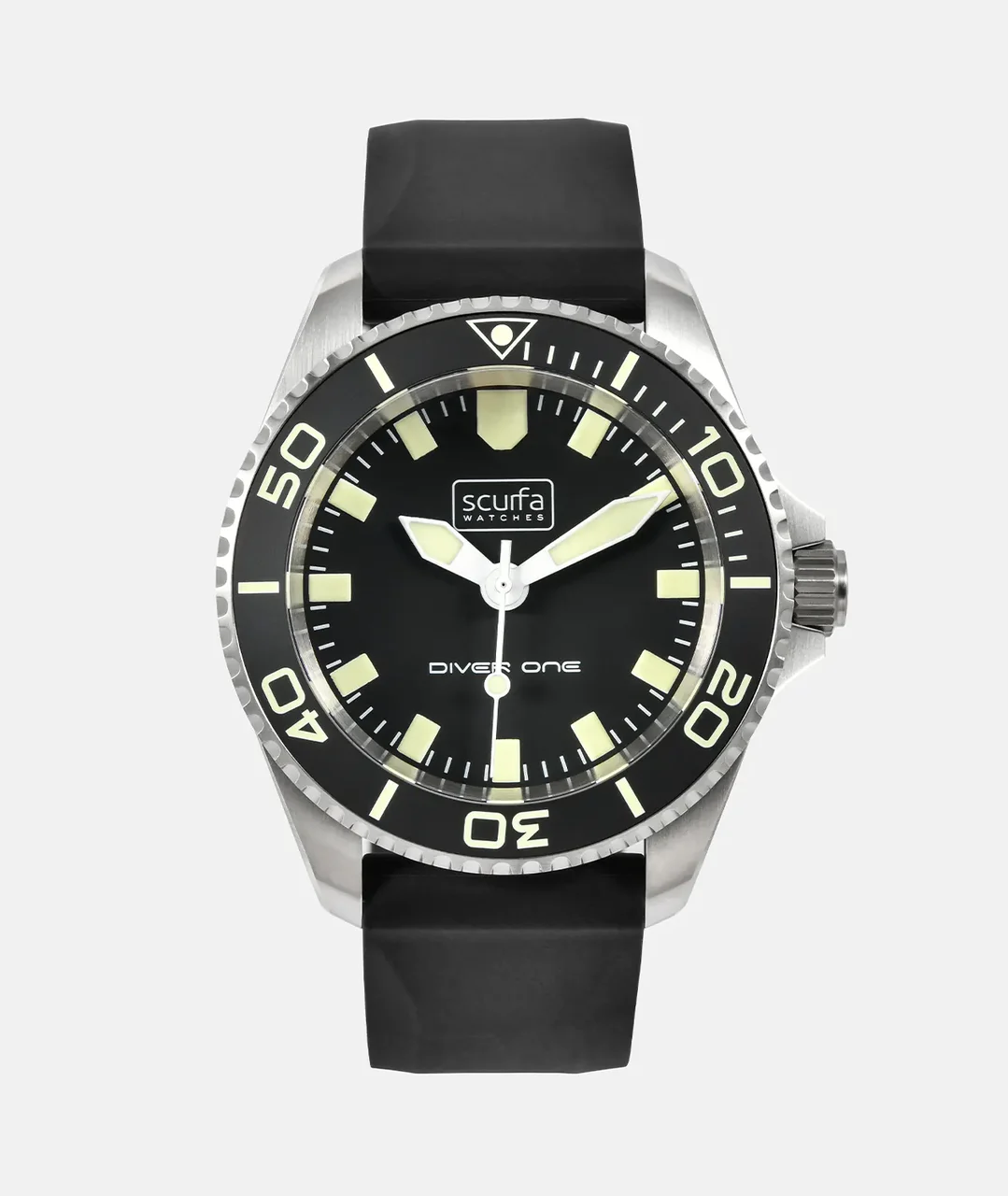 Scurfawatches Black D1-500 NDC3 BLACK 40 mm kol saati