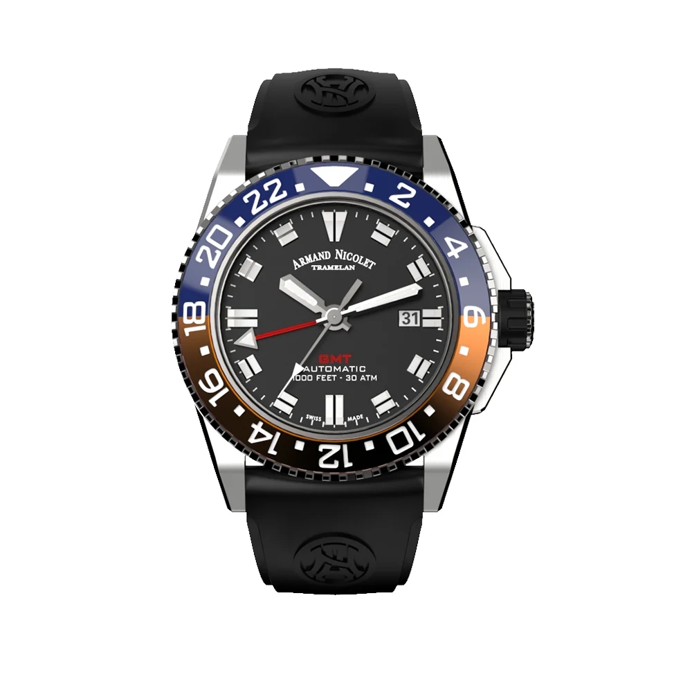 Armand Nicolet Armand Nicolet JS9 A486BGN-NR-GG4710N 44 mm kol saati