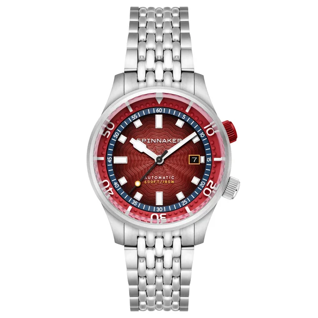 Bradner Automatic Burgundy Surge SP-5062-BB kol saati
