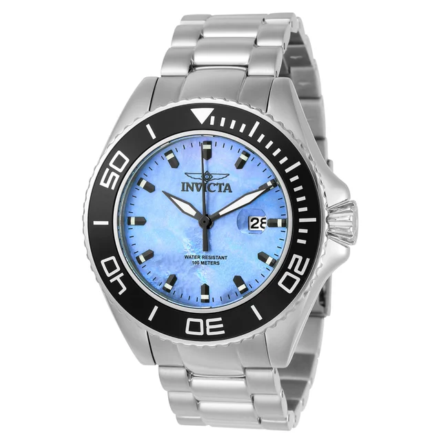 Invicta Pro Diver Thalora Watch w/ Mother of Pearl Dial - 48mm, Steel (23067) kol saati
