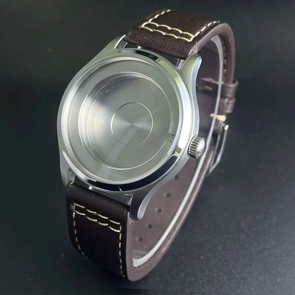 Tandorio Pilot Case Little Prince Stainless Steel Mineral Glass Shell and Belt Set Suitable for Miyota 8215,2813 5966770356486 40 mm kol saati