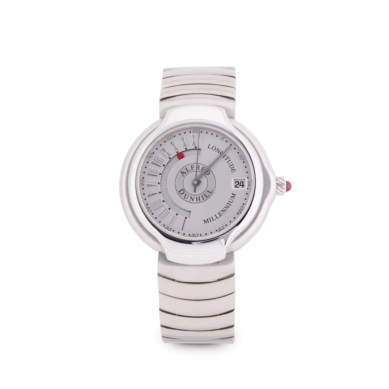 Dunhill DUNHILL, REF. DC2600M/ BB8013, LONGITUDE MILLENNIUM, LIMITED EDITION OF 1300 PIECES, STEEL kol saati
