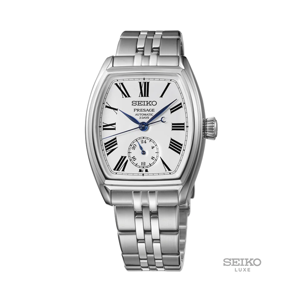 Seiko Presage Classic "Craftsmanship" Enamel 35.9mm - White on Bracelet SPB537 35.9 mm kol saati