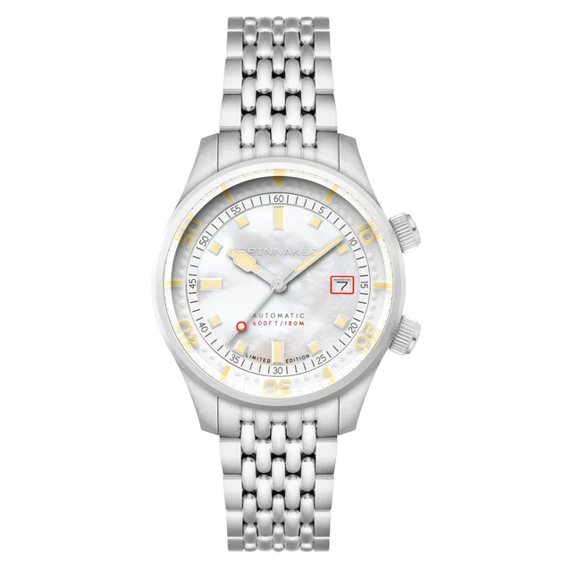 Spinnaker Bradner LE Pearl Diver Pearl Essence Watch #SP-5158-22 kol saati