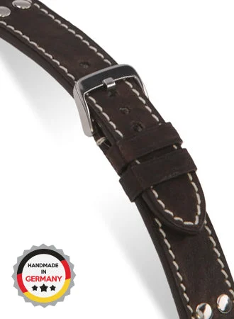 RIOS Pilot Strap Chesterfield - Mocha 19407/RI kol saati