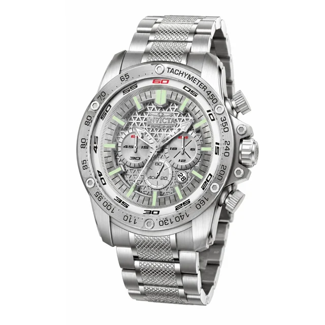 Invicta Speedway Watch - 52mm. Silver (50320) kol saati