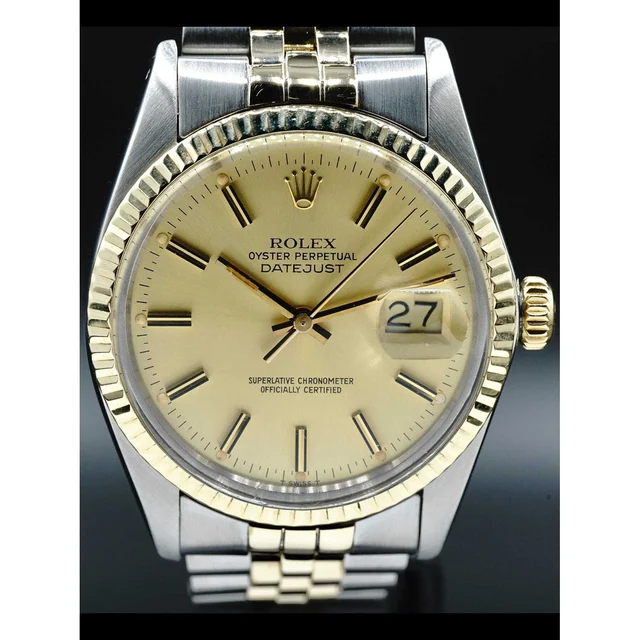 Rolex Oyster Perpetual Datejust Two Tone 16013 210000025647 kol saati