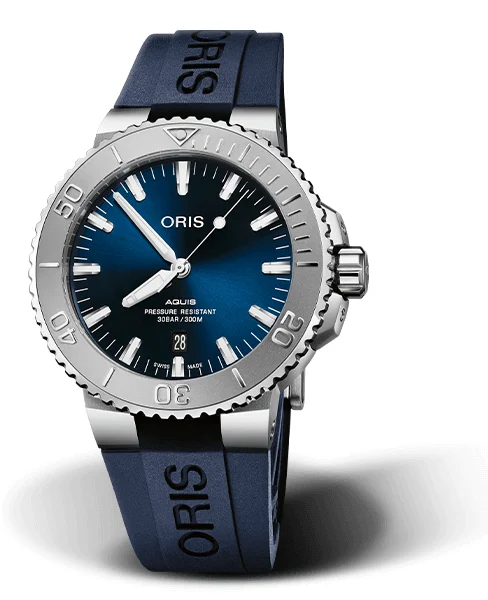 Oris Bucherer Blue 01 733 7730 4115-Set kol saati