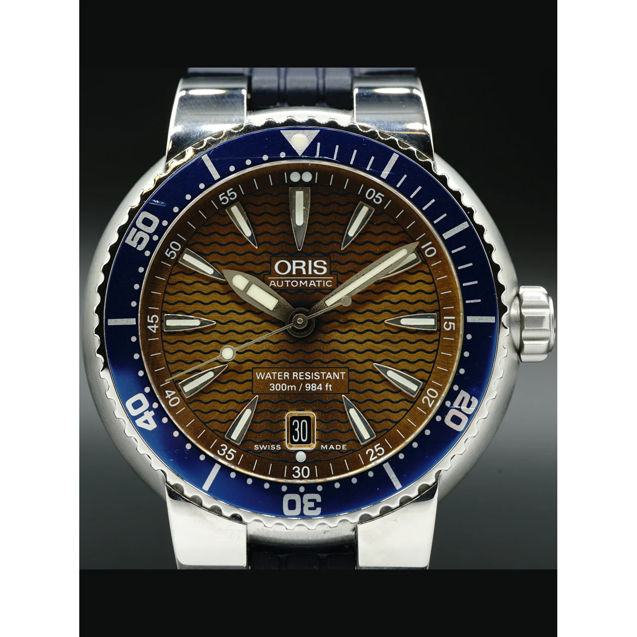 Oris Divers Date 01 733 7533 8555-07 8 24 01PEB 210000020854 kol saati