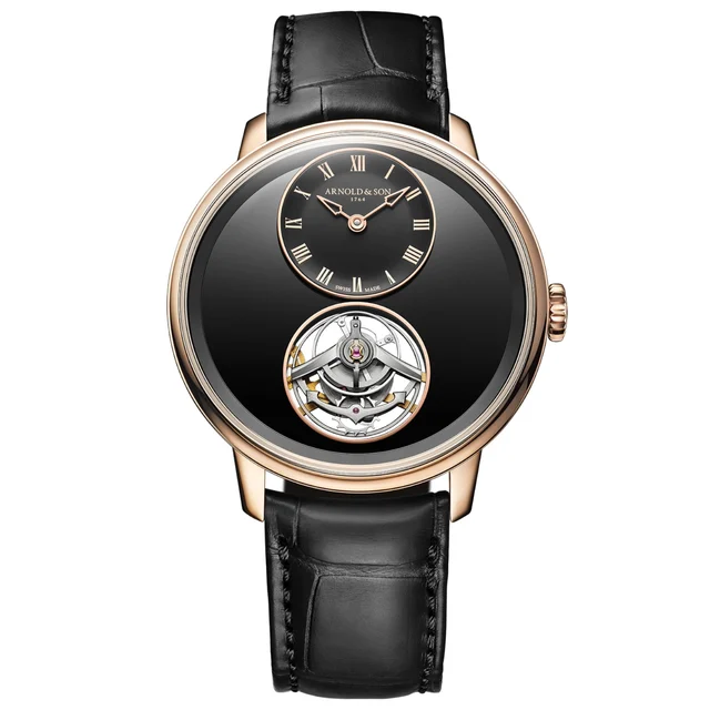 Arnold & Son Ultrathin Tourbillon Red Gold Onyx 1UTBR.Z02A.C1375R kol saati