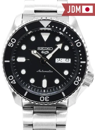 Seiko 5 Japan Seiko 5 Sports “Sports Style” Black Ref. SBSA005 SBSA005/SKO 46 mm kol saati
