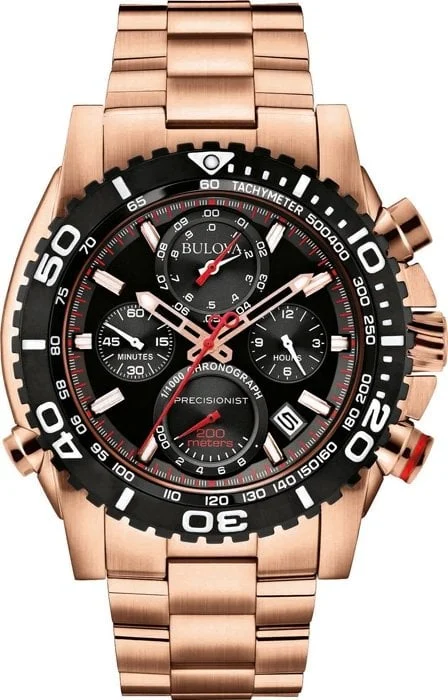 Bulova Precisionist Chronograph 98B213 47.5 mm kol saati