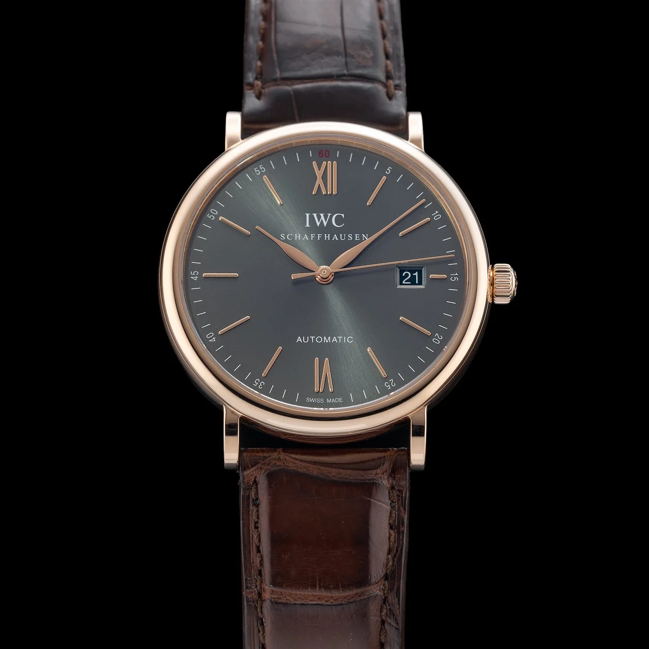 IWC Portofino Automatic IW356511 210009N39566 40 mm kol saati