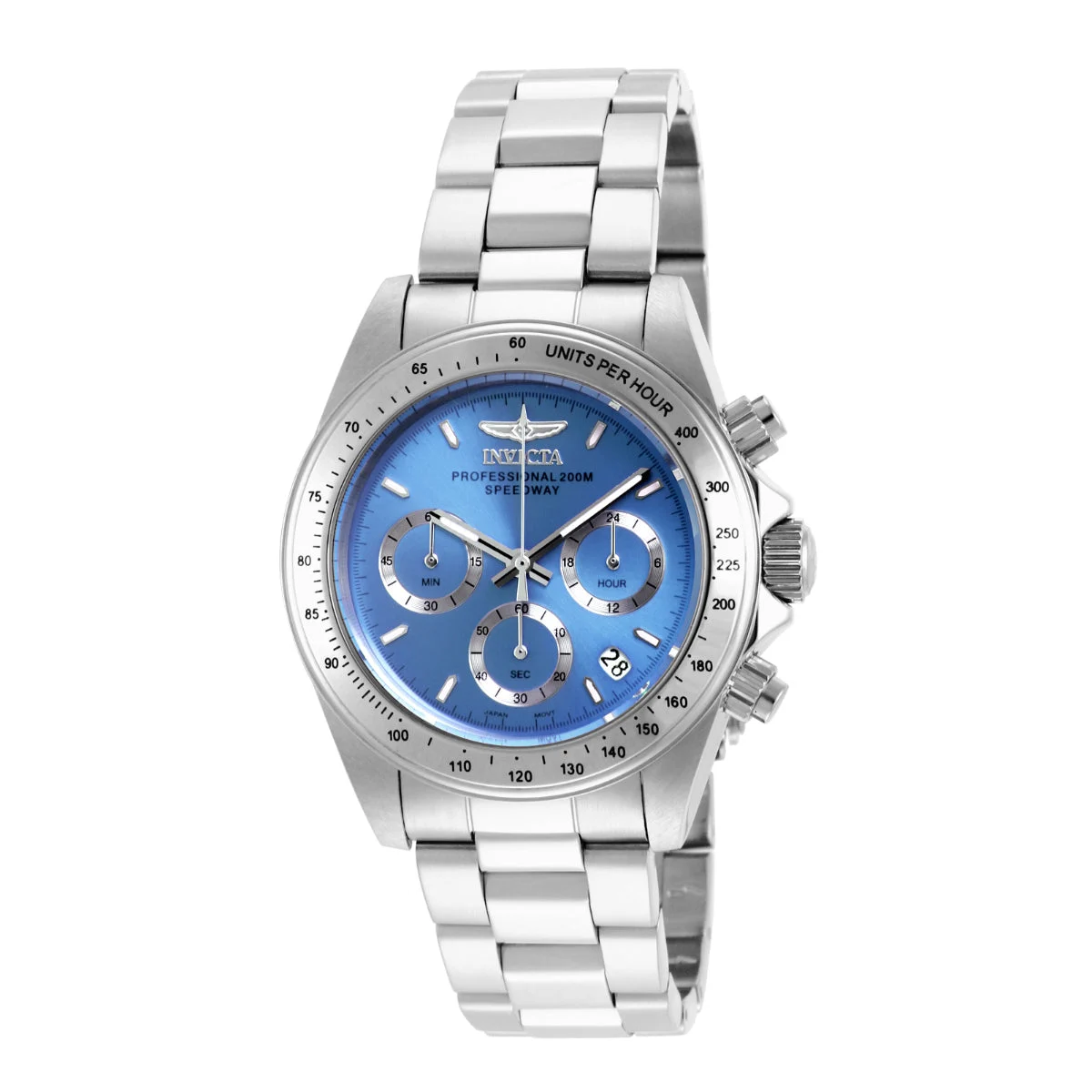 Invicta Speedway Torvane Watch - 39.5mm, Steel (16655) 39.5 mm kol saati