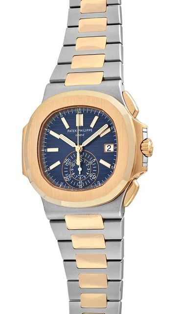 Patek Philippe PATEK PHILIPPE REF. 5980/1AR001, NAUTILUS CHRONOGRAPH DATE, STEEL/18K RED G