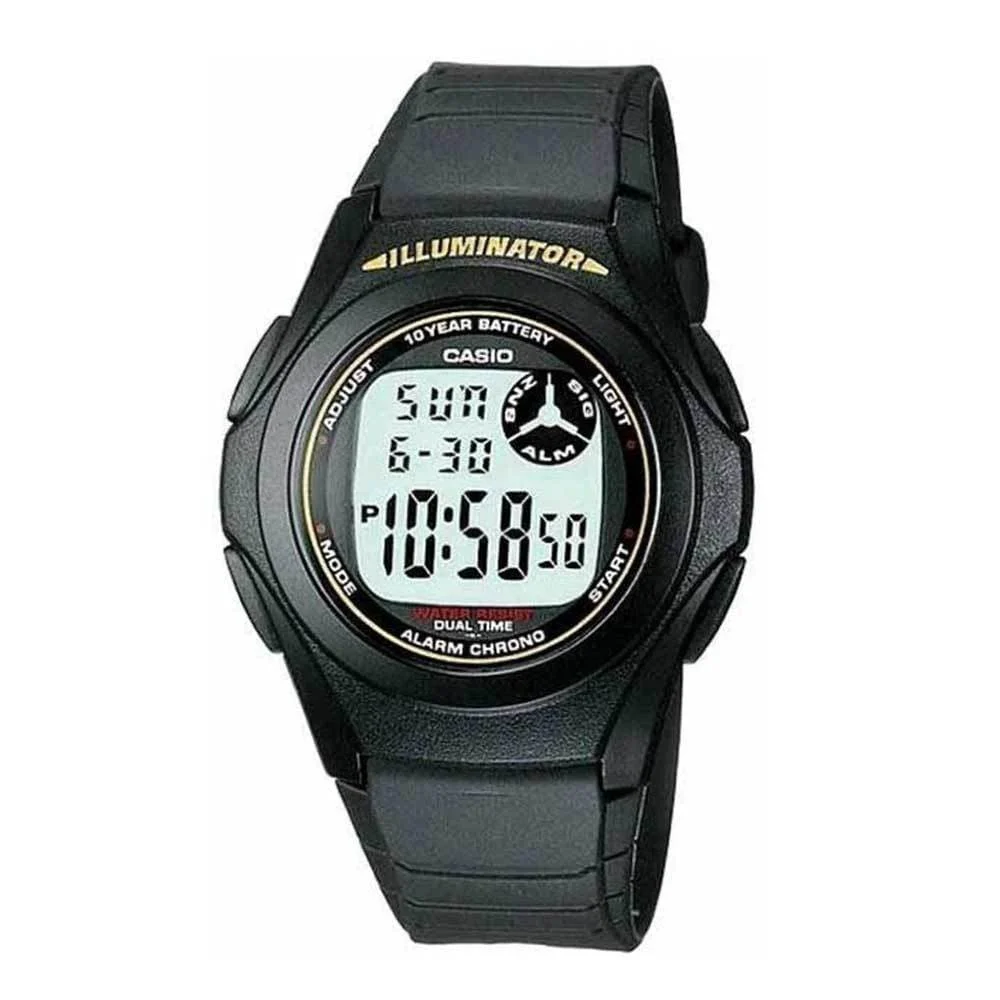 Casio F-200W-9ADF-P 40 mm kol saati