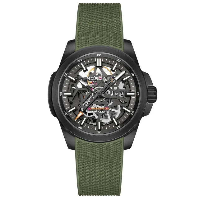 Norqain Independence Skeleton 40mm N3008.07B01.G01.R01 kol saati