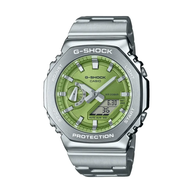 G-SHOCK G-Steel 44.4mm - Green on Bracelet GM2110D-3A kol saati