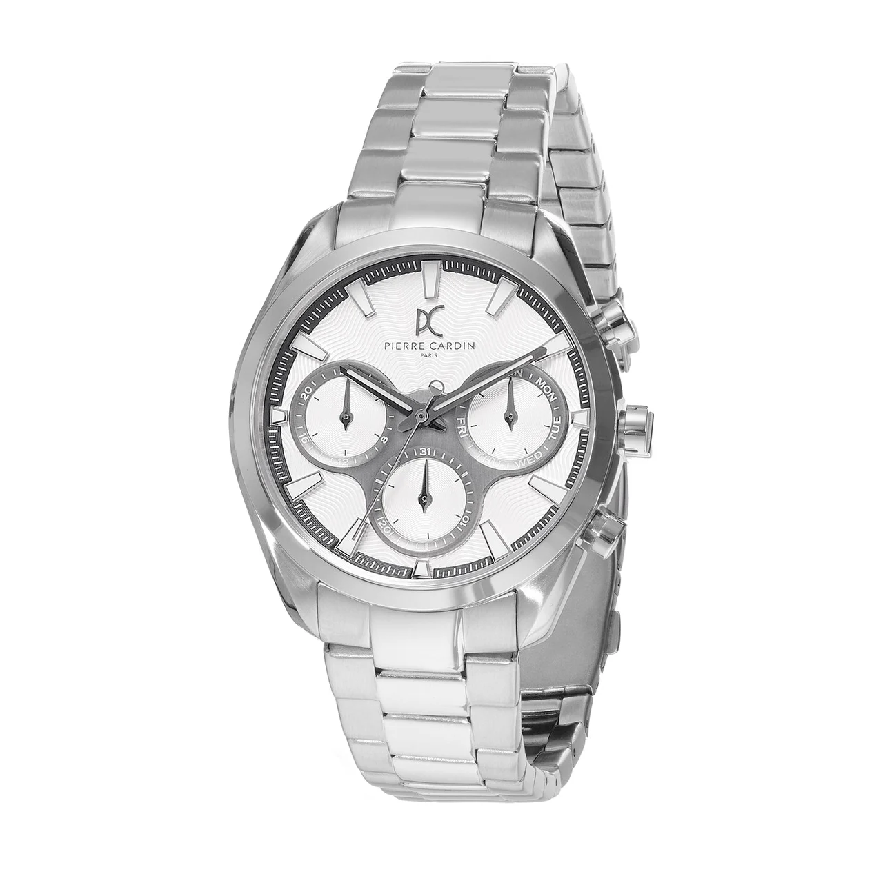 Pierre Cardin Imperium Astra 40mm - Stainless Steel Silver with Stainless Steel Silver Strap CF.1028.MS.1 40 mm kol saati