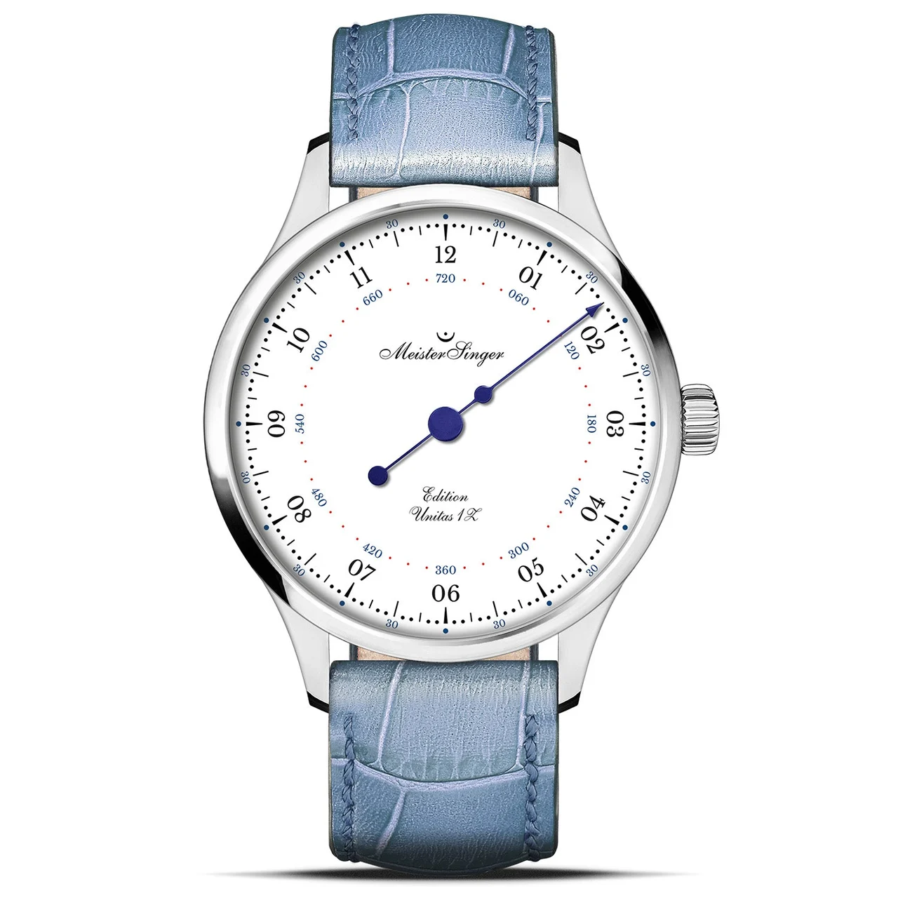 Meistersinger Edition Unitas 1Z ED-Unitas-01E 40 mm kol saati