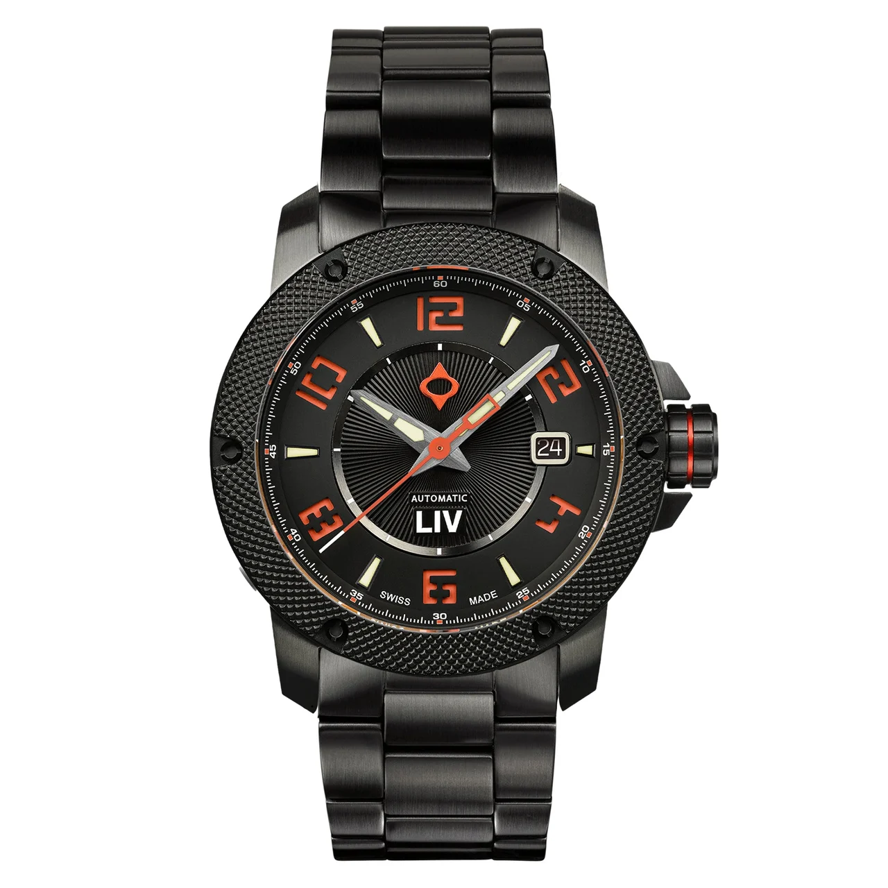 LIV LIV GX1 1110.42.110.F22SBIP100 42 mm kol saati