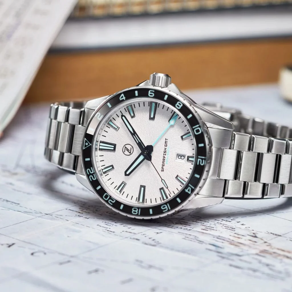 Zelos spear-gmt-frost ZELOS-SPEAR-GMT-FROST 40 mm kol saati