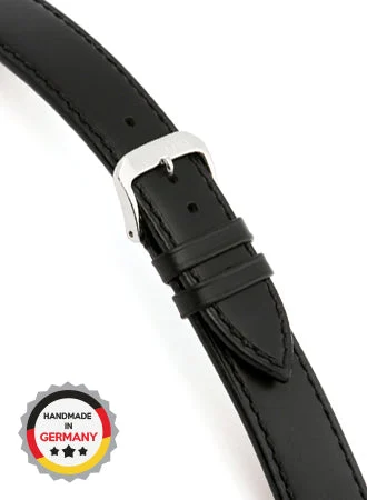 RIOS Leather Strap Samara - Black - Russian Leather 20213/RI kol saati