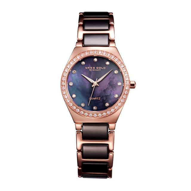 Aries Gold Enchant L 5014Z RG-BKMOP kol saati
