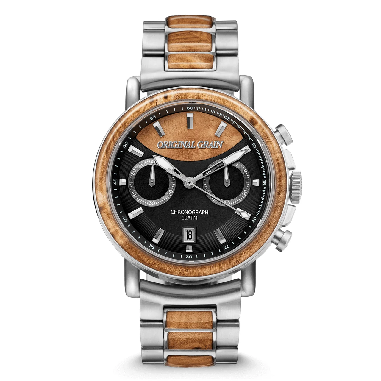 Original Grain Original Grain OG-CH2-BW-BS 44 mm kol saati
