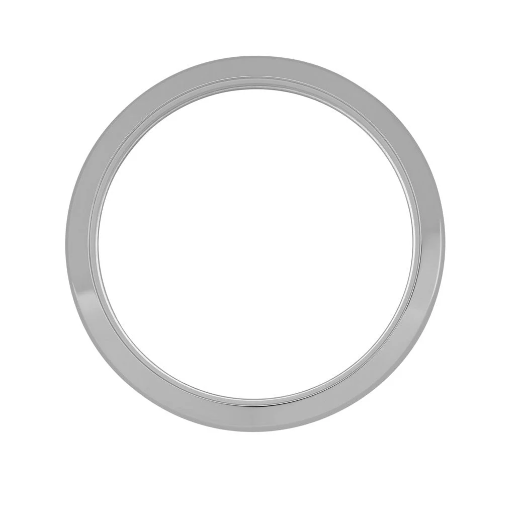 Islander Smooth Stainless Steel Bezel for Brookville Watches #B18-P kol saati