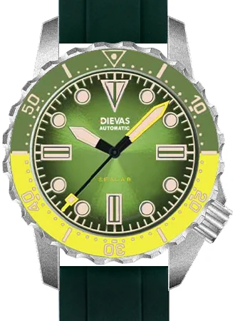 Dievas Maya MK III Sealab Green - Rubber MYMK3SEALABGRN/DI/R kol saati