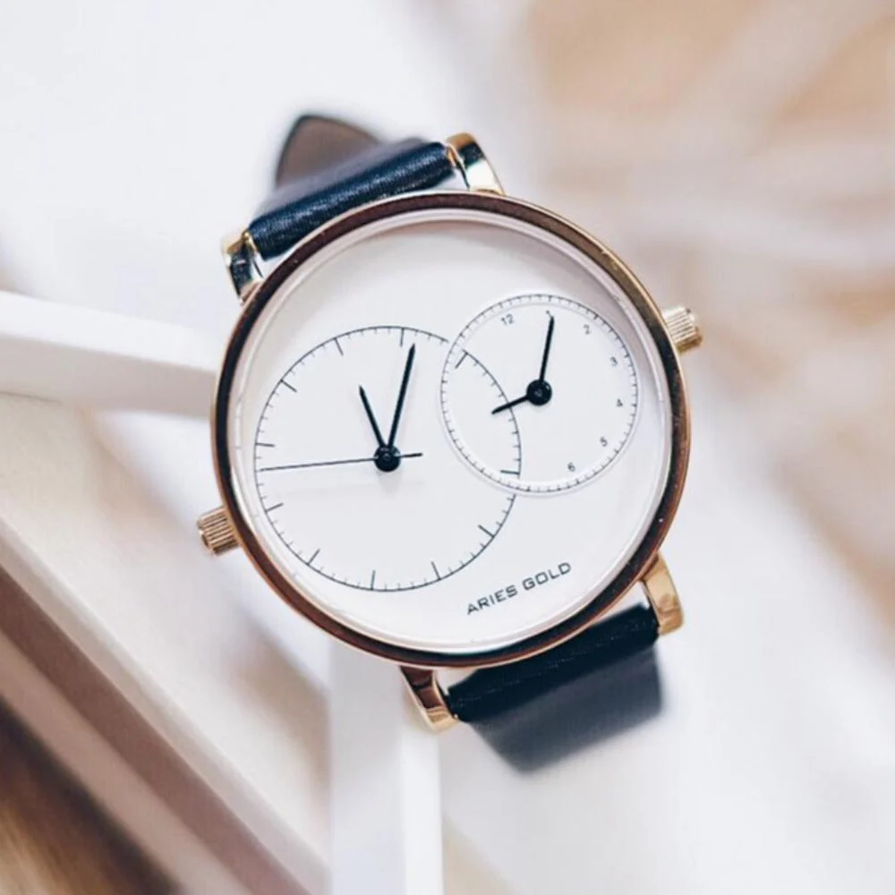 Aries Gold Aries Gold L 5027 G-W 36 mm kol saati