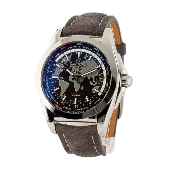 Breitling Galactic 44MM Stainless Steel WB3510U4/BD94 kol saati