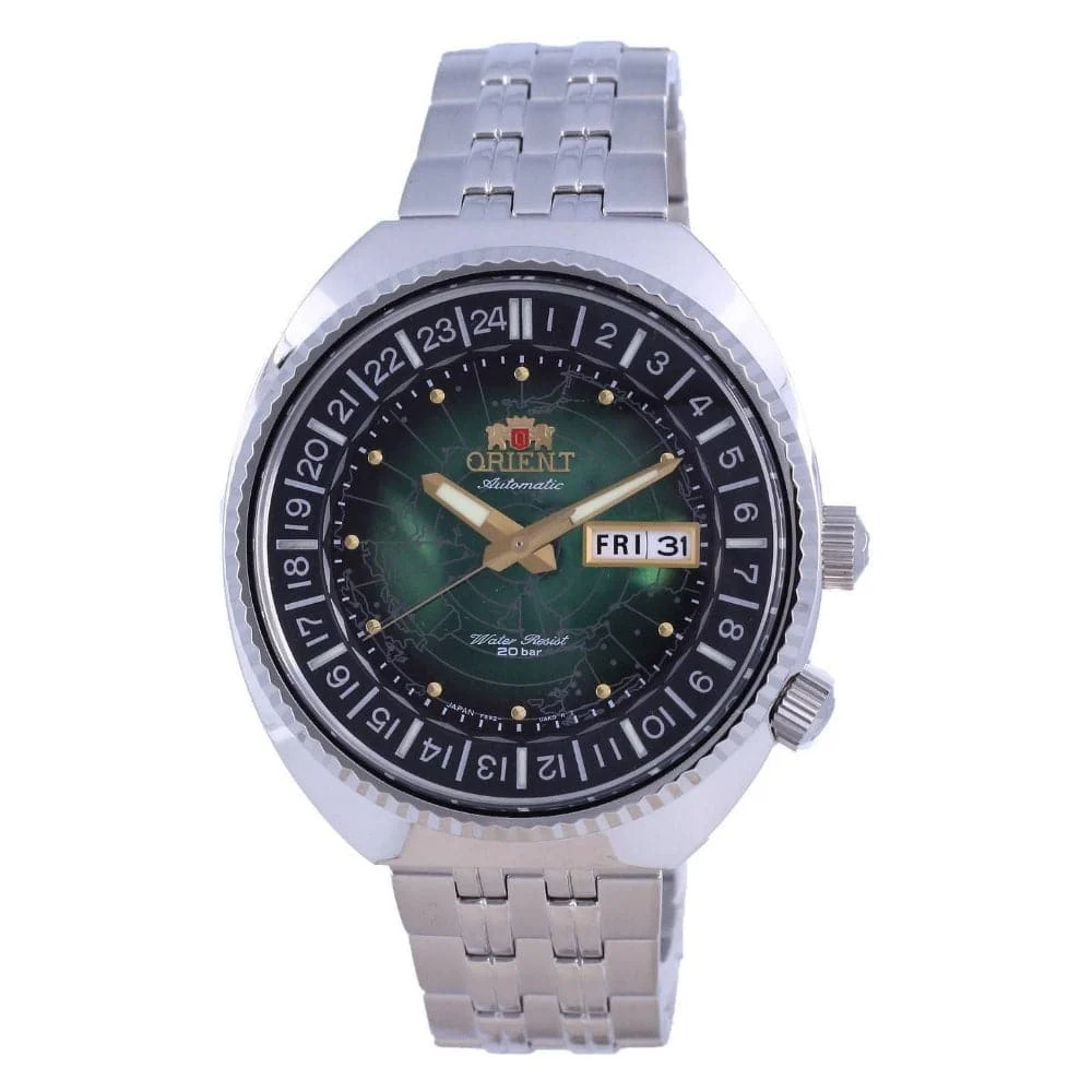 Orient World Map RA-AA0E02E09C 44 mm kol saati