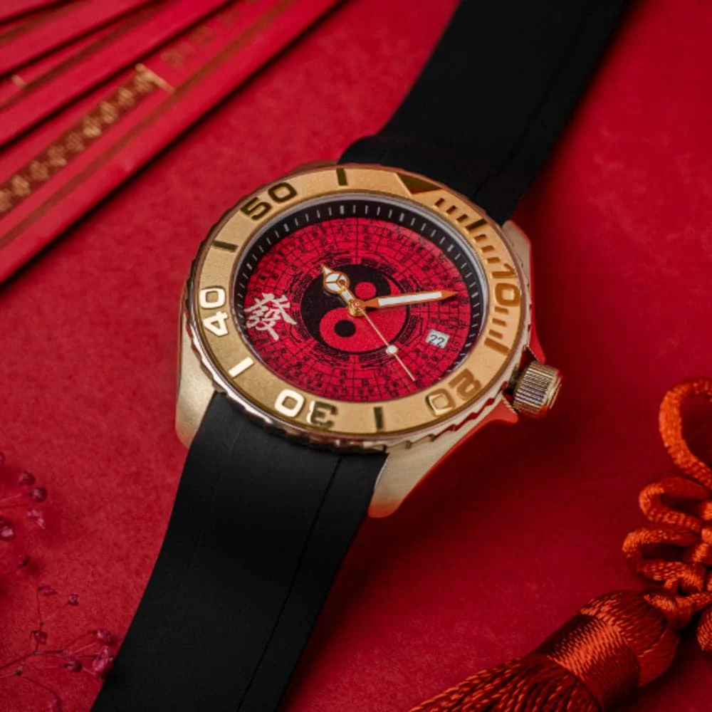 Aries Gold Cny G 8040 CNY 43 mm kol saati