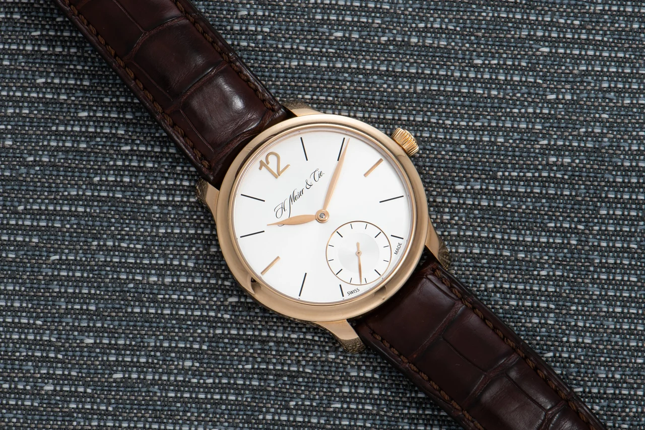 H. Moser & Cie. - Endeavour 40990838 39 mm kol saati