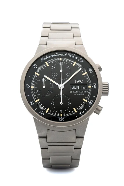 IWC IWC REF. 3707 CHRONOGRAPH STEEL kol saati