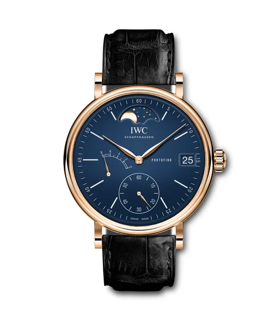 IWC Portofino Hand Wound Moon Phase Edition 150 Years IW516407 kol saati