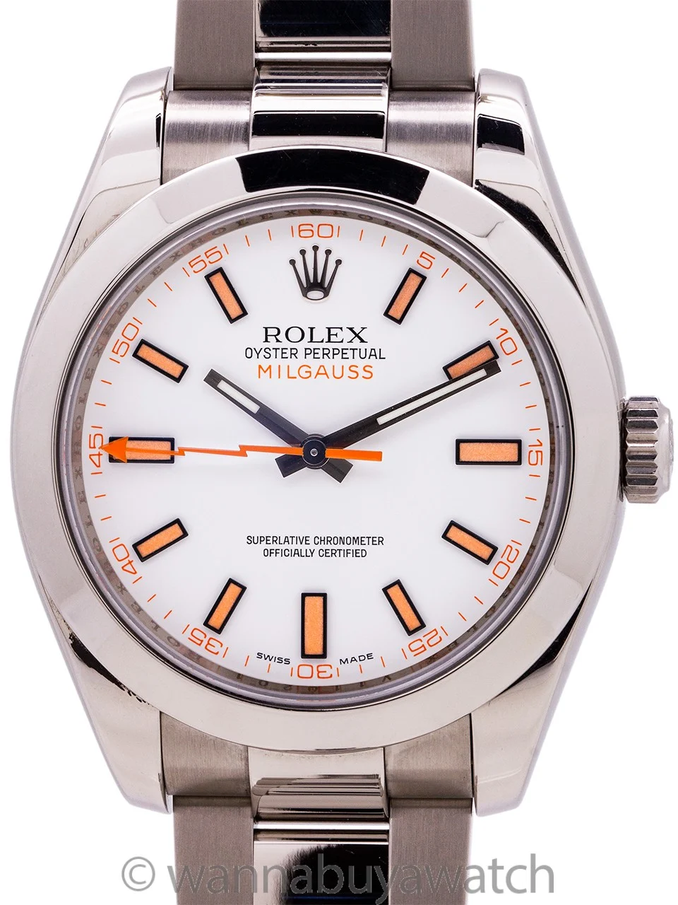 Rolex Milgauss 51365 40 mm kol saati