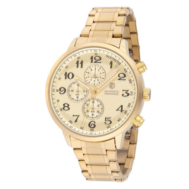 Montres Prestige Invicta Watch - 43.5mm. Gold (MPW-0318) kol saati